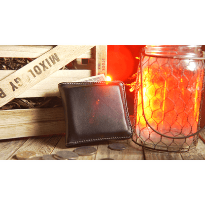 Easy Money Black Wallet (Gimmick and Online Instructions) by Spencer Kennard - Trick