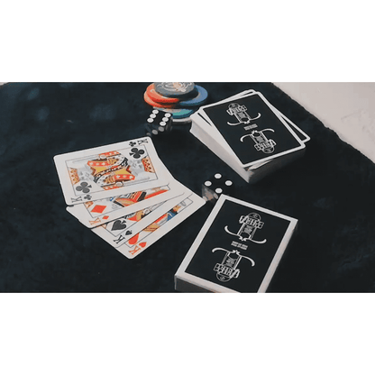 Juice Joint (Black) Playing Cards by Michael McClure