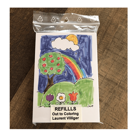 Refill (50) for Out To Coloring (STAGE) by Laurent Villiger - Trick