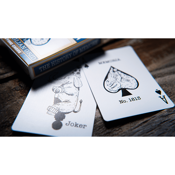 Memoria Deck (Feinaiglian Grid) Playing Cards