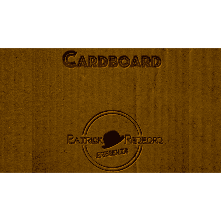 CARDBOARD The Book by Patrick G. Redford - Book