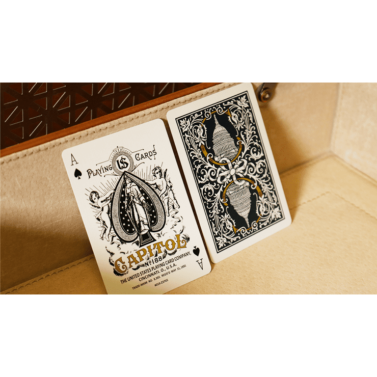 Bicycle Capitol (Navy Blue) Playing Cards by US Playing Card