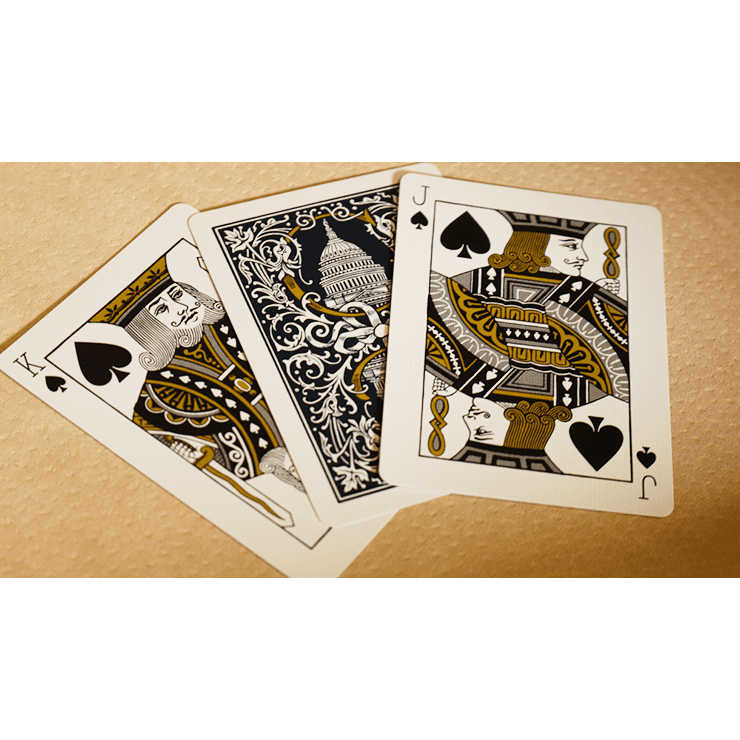 Bicycle Capitol (Navy Blue) Playing Cards by US Playing Card