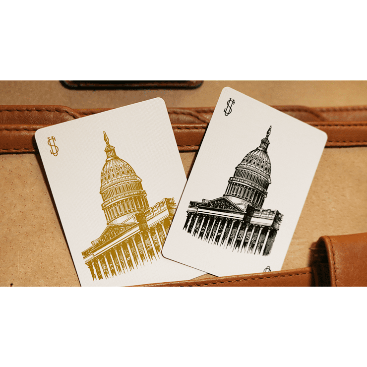 Bicycle Capitol (Navy Blue) Playing Cards by US Playing Card