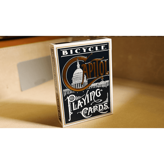 Bicycle Capitol (Navy Blue) Playing Cards by US Playing Card