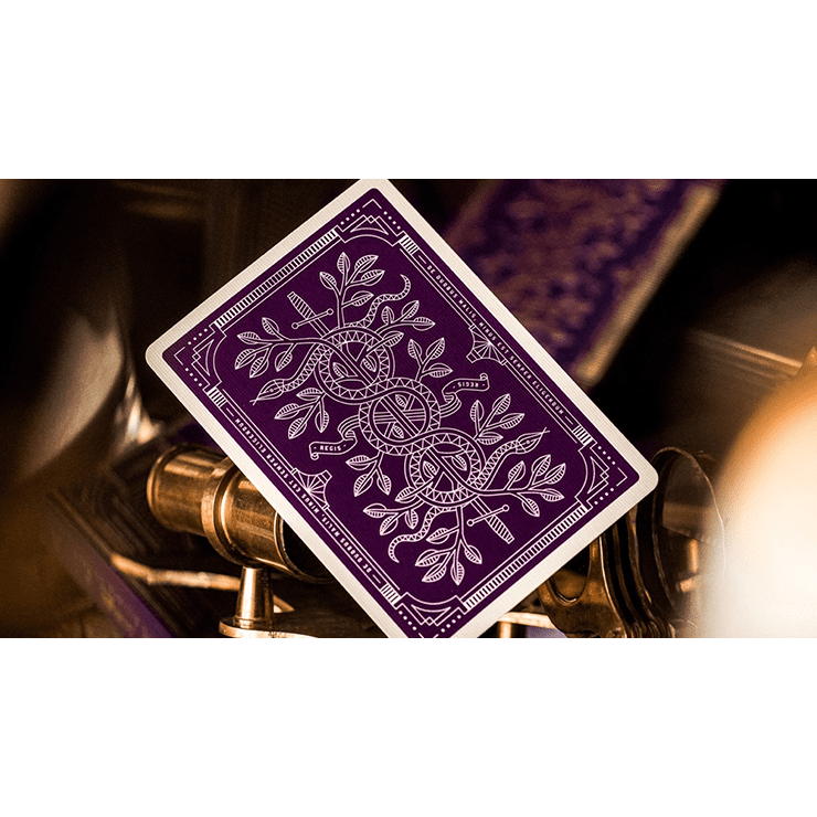 Monarch Royal Edition (Purple) Playing Cards by theory11