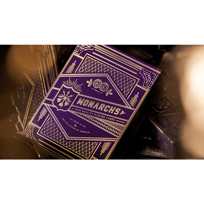 Monarch Royal Edition (Purple) Playing Cards by theory11