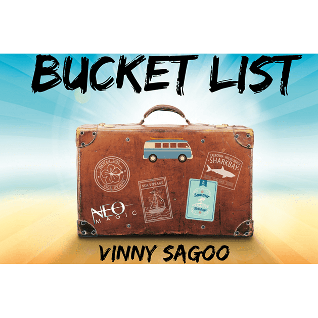 Bucket List (Gimmicks and Online Instructions) by Vinny Sagoo - Trick