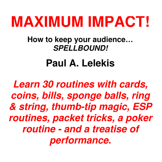 MAXIMUM IMPACT by Paul A. Lelekis eBook DOWNLOAD