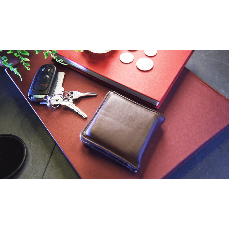 Easy Money Brown Wallet (Gimmick and Online Instructions) by Spencer Kennard - Trick