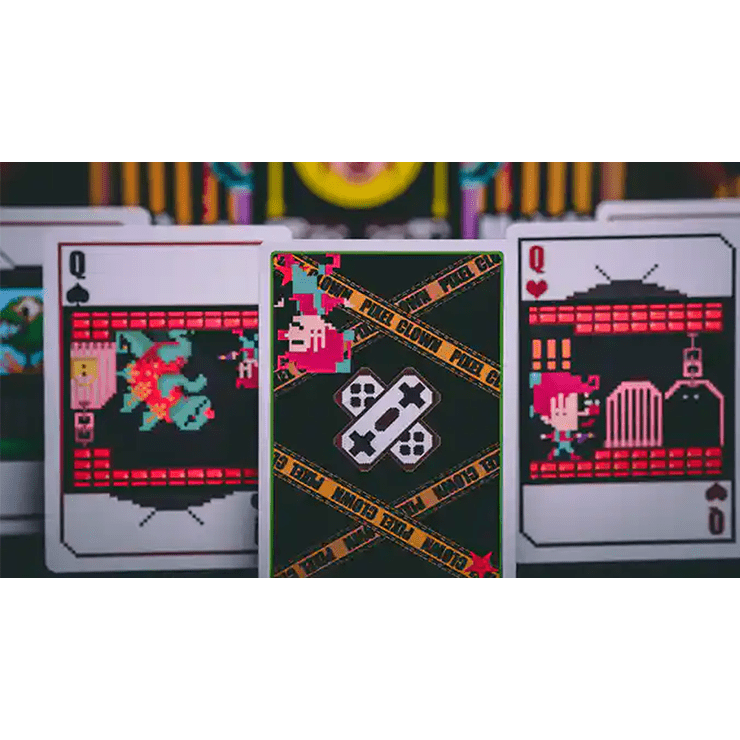 Pixel Clown Playing Cards