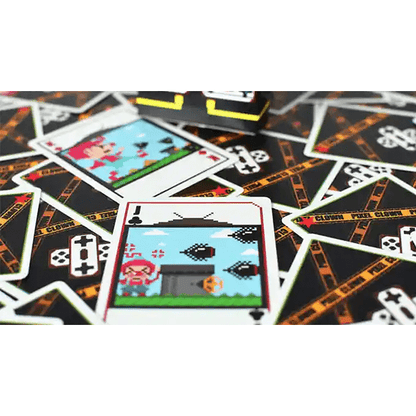 Pixel Clown Playing Cards