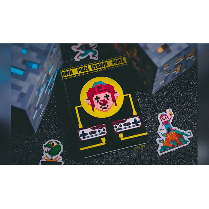 Pixel Clown Playing Cards