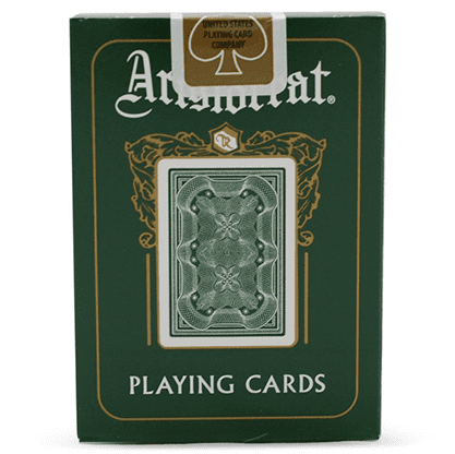 Aristocrat Green Edition Playing Cards