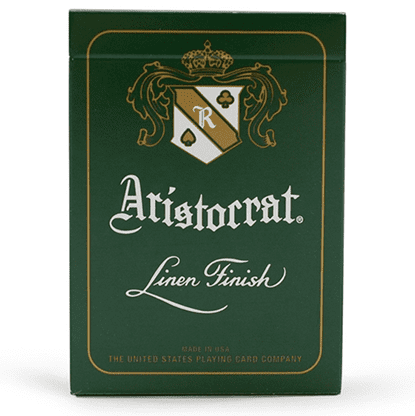 Aristocrat Green Edition Playing Cards