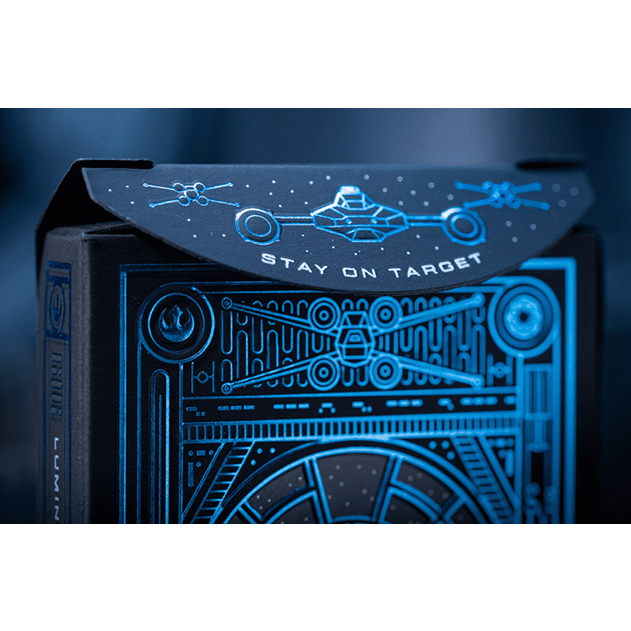 Star Wars Light Side (Blue) Playing Cards by theory11