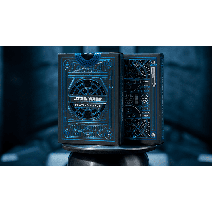 Star Wars Light Side (Blue) Playing Cards by theory11