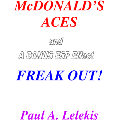 McDonald's Aces and Freak Out! by Paul A. Lelekis Mixed Media DOWNLOAD