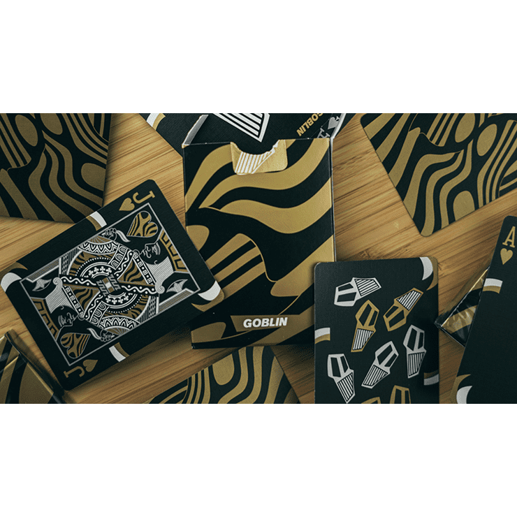 Gold Goblin Playing Cards by Gemini