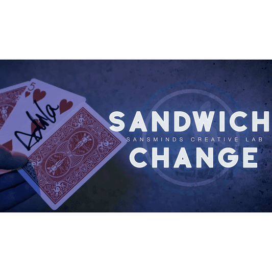 Sandwich Change (Gimmicks and DVD) by SansMinds Creative Labs - DVD