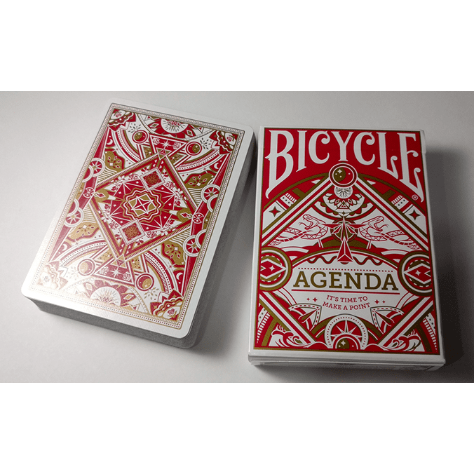 Agenda Red Basic Edition Playing Cards