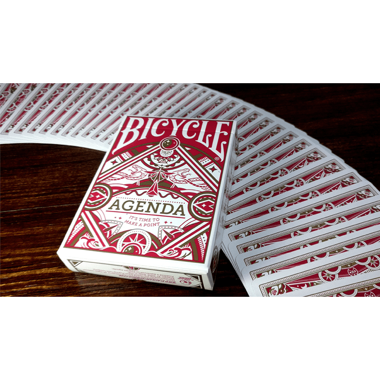 Agenda Red Basic Edition Playing Cards