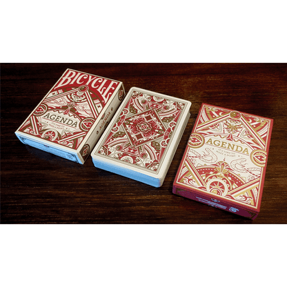 Agenda Red Basic Edition Playing Cards