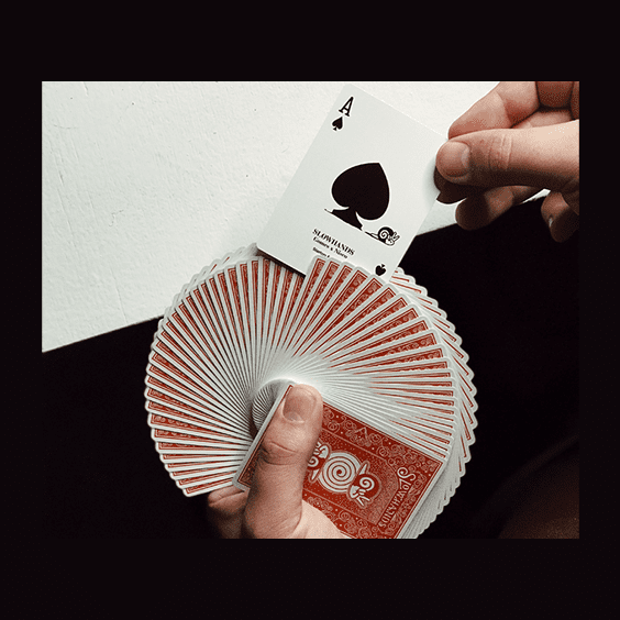 Slow Hands Playing Cards