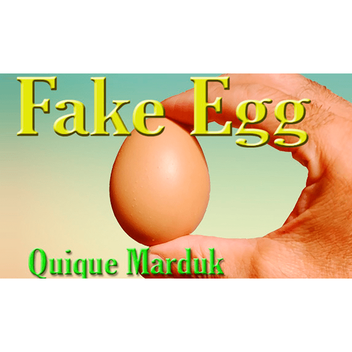 Fake Egg Brown by Quique Marduk - Trick