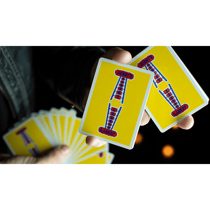 Vintage Feel Jerry's Nuggets (Yellow) Playing Cards