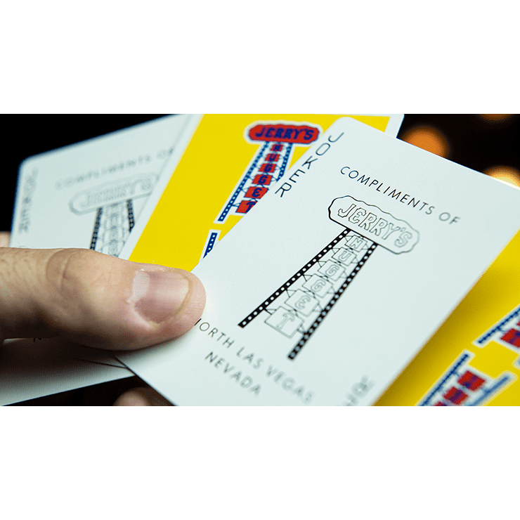 Vintage Feel Jerry's Nuggets (Yellow) Playing Cards