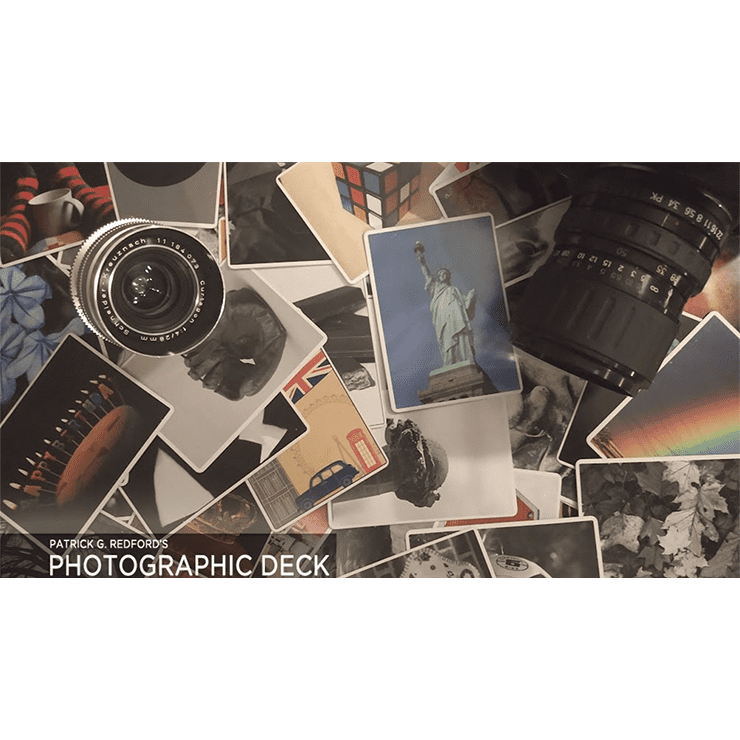 Photographic Deck Project (Gimmicks and Online Instructions) by Patrick Redford