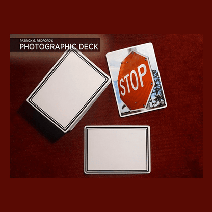 Photographic Deck Project Set (Gimmicks and Online Instructions) by Patrick Redford