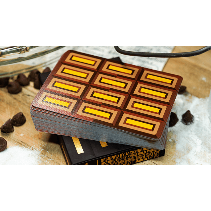 Chocolate Pi Playing Cards by Kings Wild Project