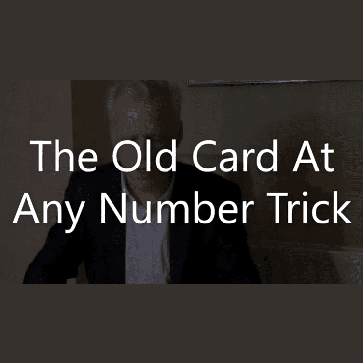 TOCAANT (The Old Card At Any Number Trick) by Brian Lewis video DOWNLO ...