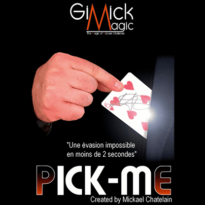 PICK ME (RED) by Mickael Chatelain - Trick