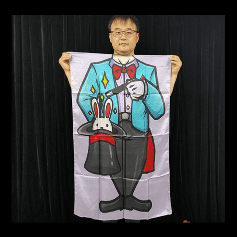 Character Silk (Magician) 35 X 43  by JL Magic - Trick