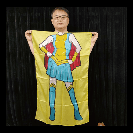 Character Silk (Super Girl) 35 X 43  by JL Magic - Trick