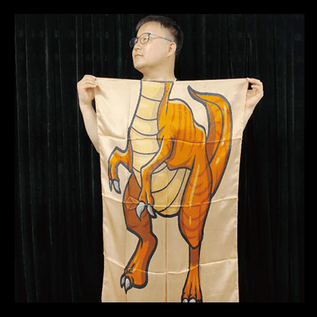 Character Silk (Dinosaur) 35 X 43  by JL Magic - Trick