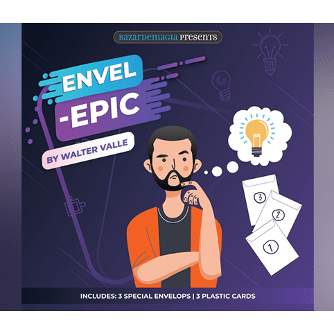 Envel - Epic (Gimmicks and Online Instructions) by Bazar de Magia - Trick