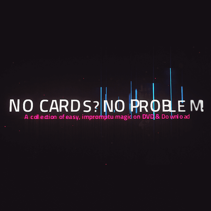 No Cards, No Problem by John Carey - DVD