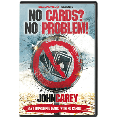 No Cards, No Problem by John Carey - DVD