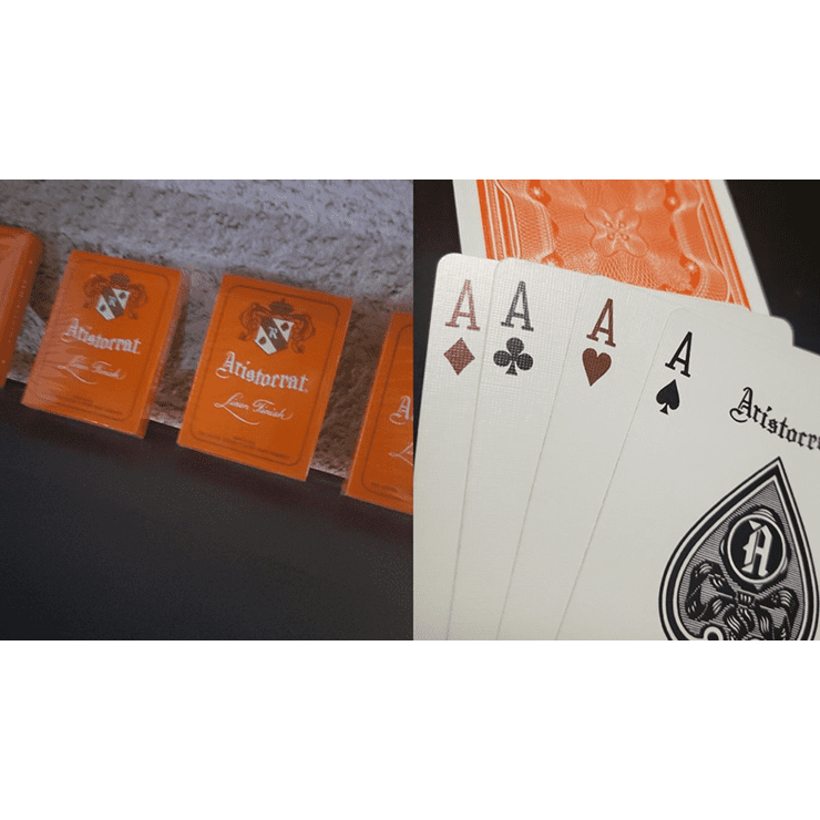 Aristocrat Orange Edition Playing Cards