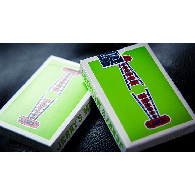 Vintage Feel Jerry's Nuggets (Green) Playing Cards