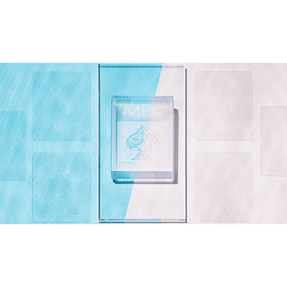 Invisible AQUA Playing Cards by MPC