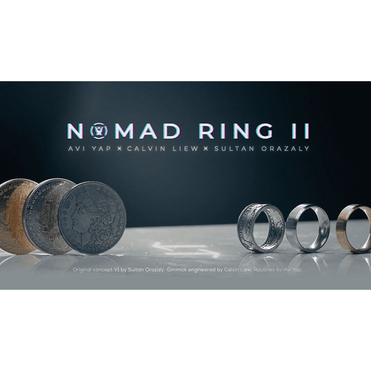 Skymember Presents: NOMAD RING Mark II (Bitcoin Silver) by Avi Yap, Calvin Liew and Sultan Orazaly- Trick