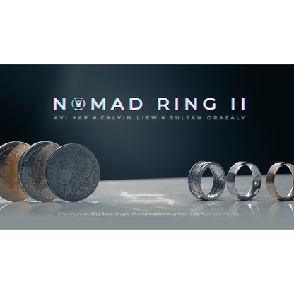 Skymember Presents: NOMAD RING Mark II (Bitcoin Silver) by Avi Yap, Calvin Liew and Sultan Orazaly- Trick