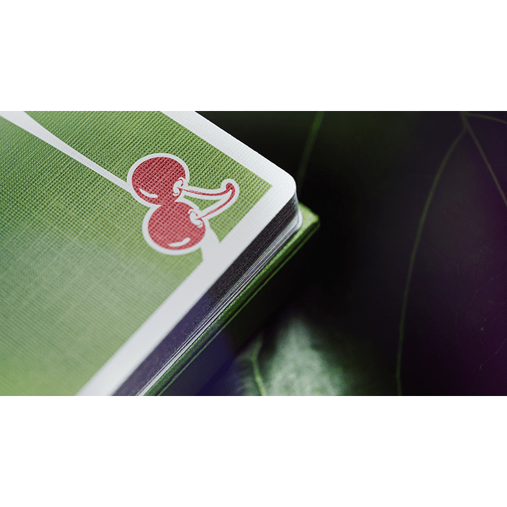 Cherry Casino House Deck Playing Cards (Sahara Green)