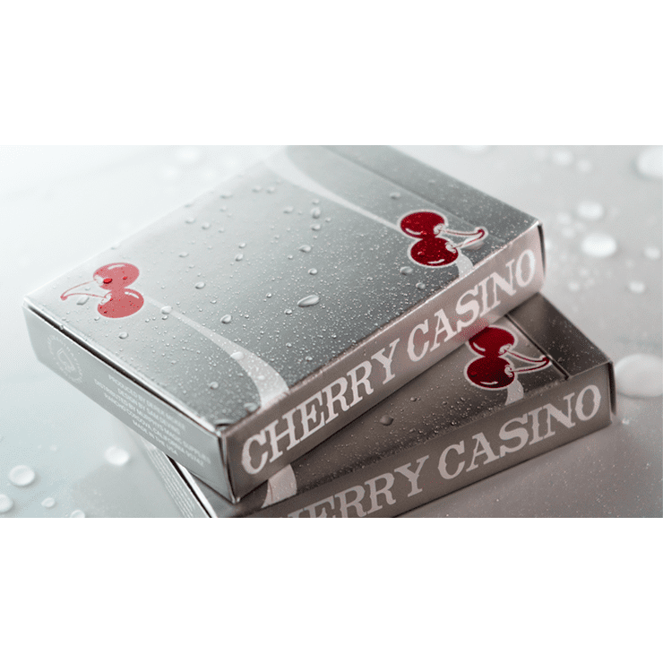 Cherry Casino (McCarran Silver) Playing Cards by Pure Imagination Projects