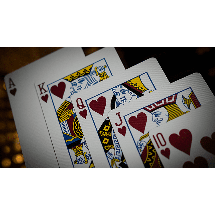 Cherry Casino (Monte Carlo Black and Gold) Playing Cards by Pure Imagination Projects